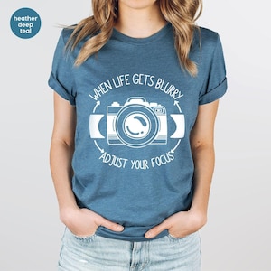 Funny Photographer Shirt, Camera TShirt, Photograph Lover T Shirt, Photography Shirts, Camera Tee, Camera Lovers T-Shirt, Photographer Gift