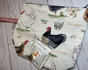 Chicken Coop Project Bag - Approx. 10 x 10