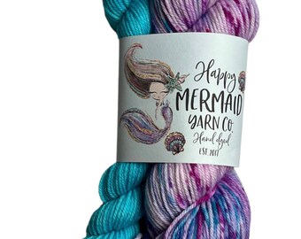 Mermaid Summer Beach Party- Dk 75/25- Delphine-Sockset