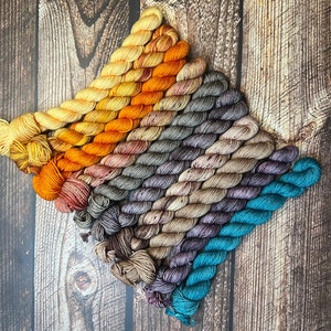 Fall Collection 2022-Mini Packs-Fingering 75/25