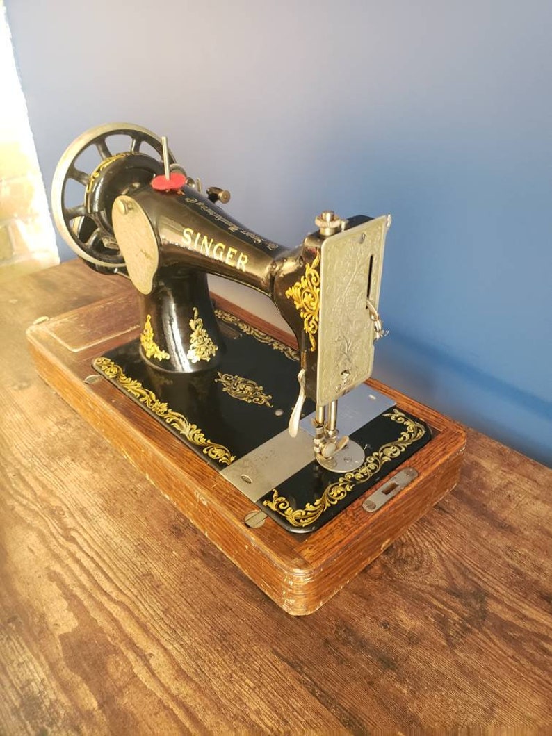 Antique Singer 128k Sewing Machine 1921 Etsy