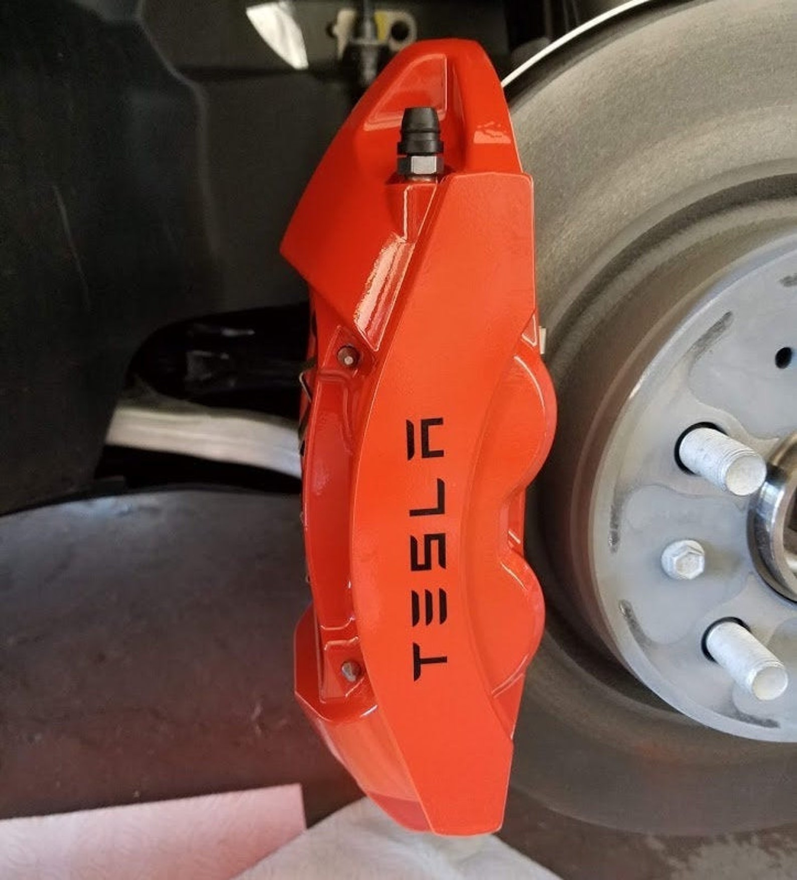8 x Compatible with TESLA Different Style Brake Caliper Decals Etsy