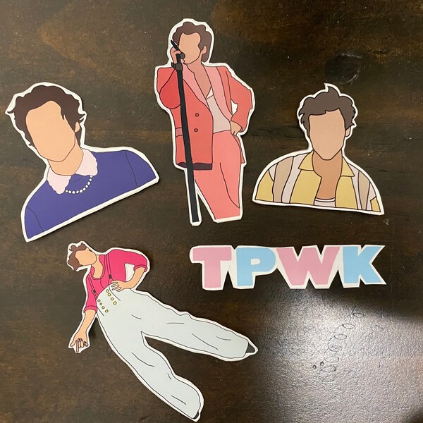 Harry Styles Sticker Pack Waterproof Etsy