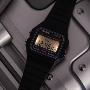 casio f91w backlight