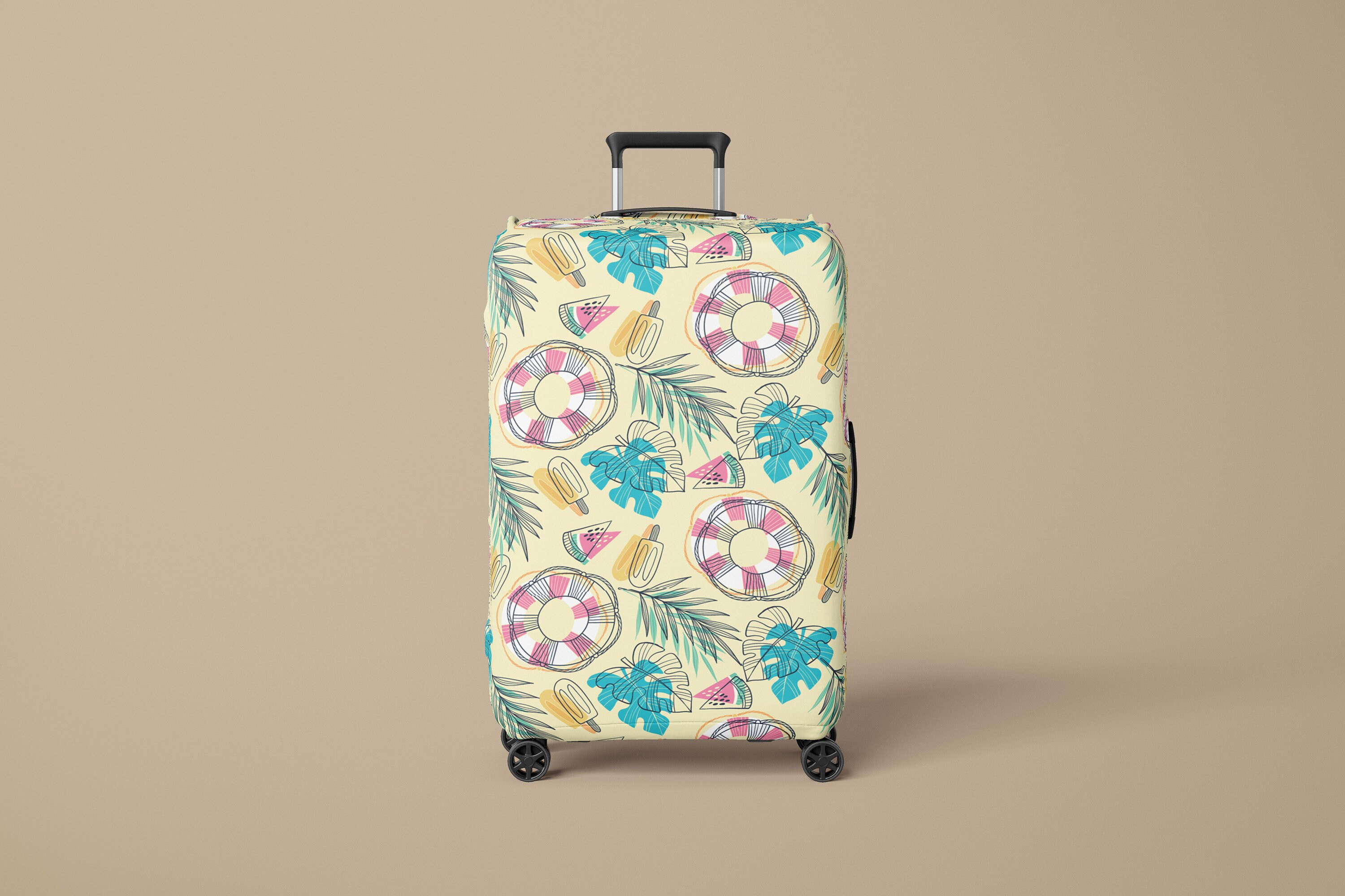 Luggage Cover Suitcase Cover Luggage Protective Digital Etsy