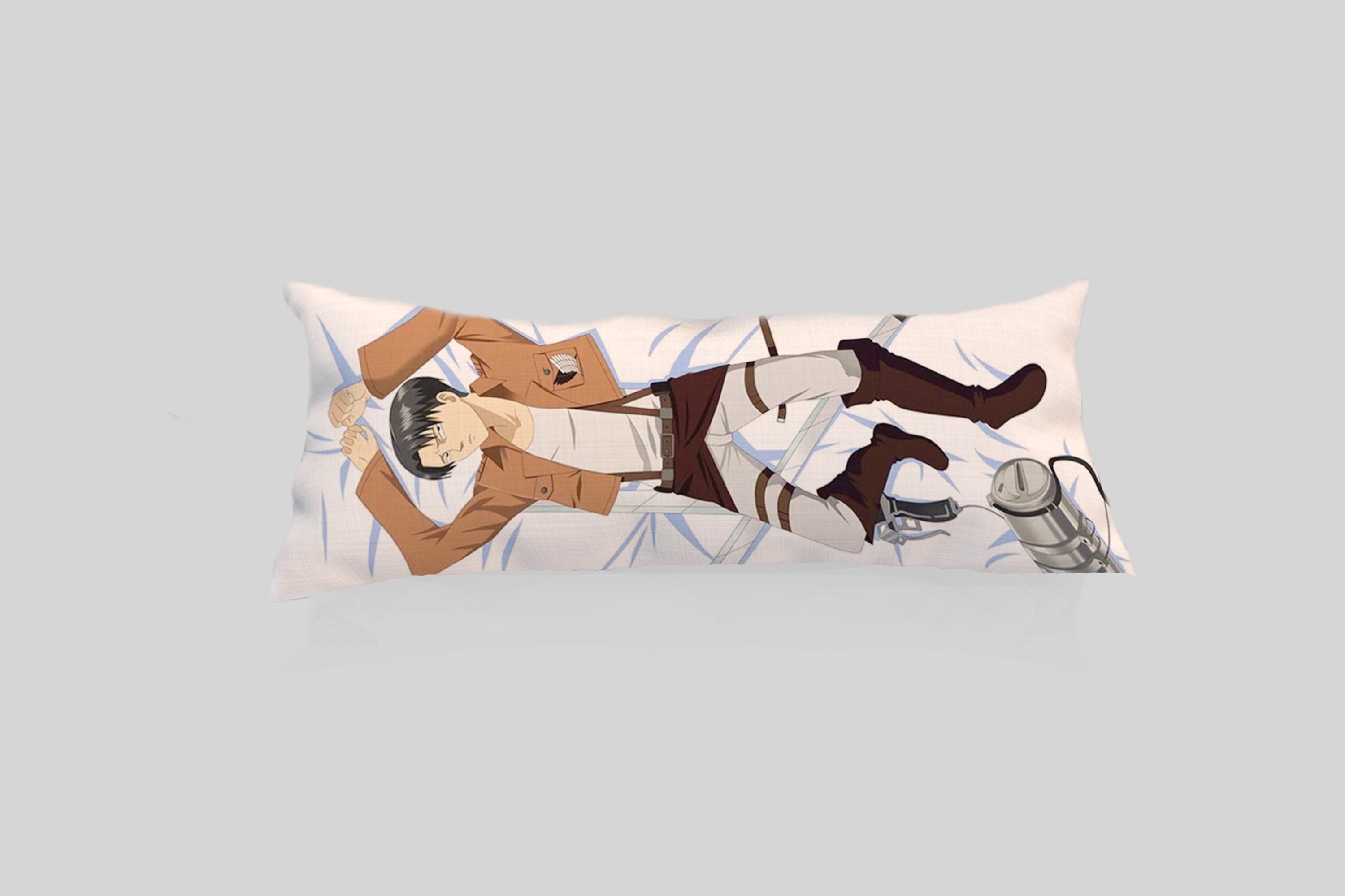 Levi Ackerman Body Pillow Cover Attack on Titan Body Pillow Etsy