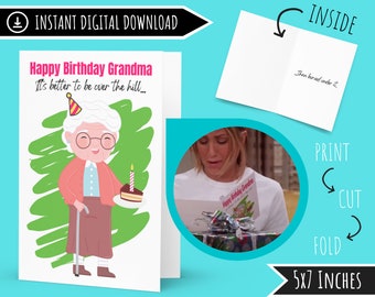 Friends 30th Birthday Card: Funny TV Show Gift (Digital Download)