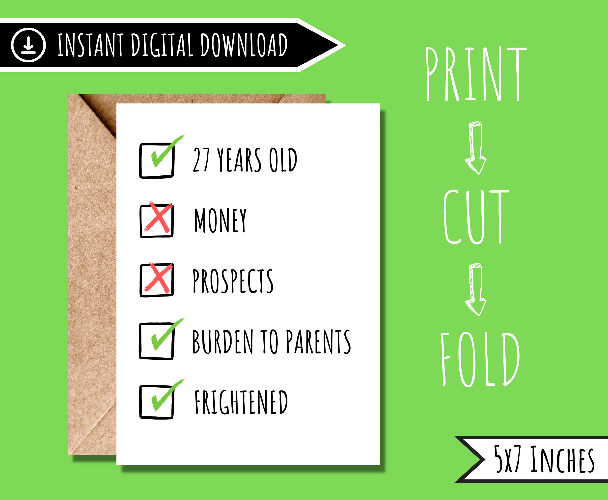 Pride and Prejudice Card 27th Birthday Card Charlotte Lucas Gifts for ...