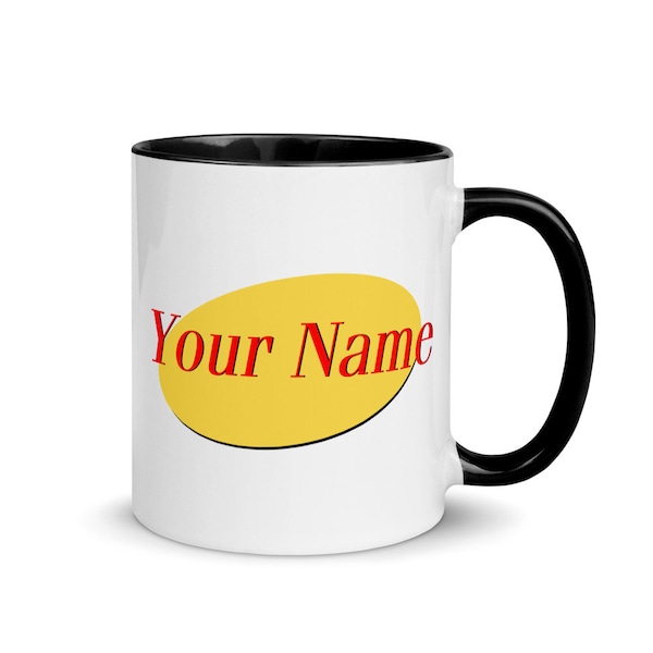 Custom Seinfeld Mug | Personalizable Seinfeld Gift | Seinfeld Art