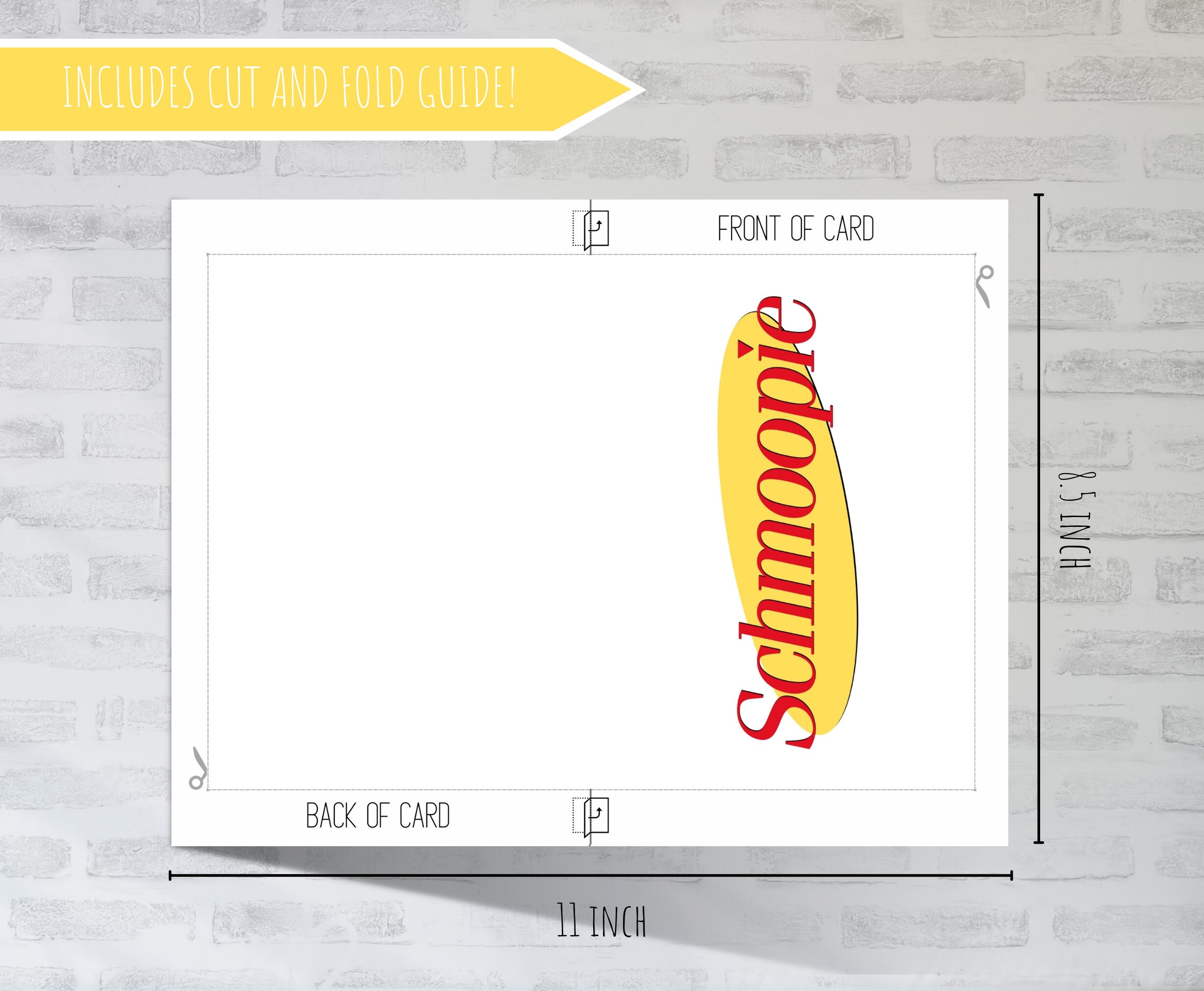Printable Seinfeld Valentine's Day Card Schmoopie Seinfeld Gift Funny ...