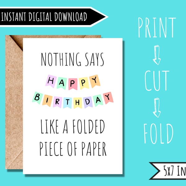 Funny Birthday Card for Him - Etsy