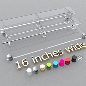 Klarer Acryl Tiered Display Stand: Riser für Einzelverkauf & Sammlerstücke