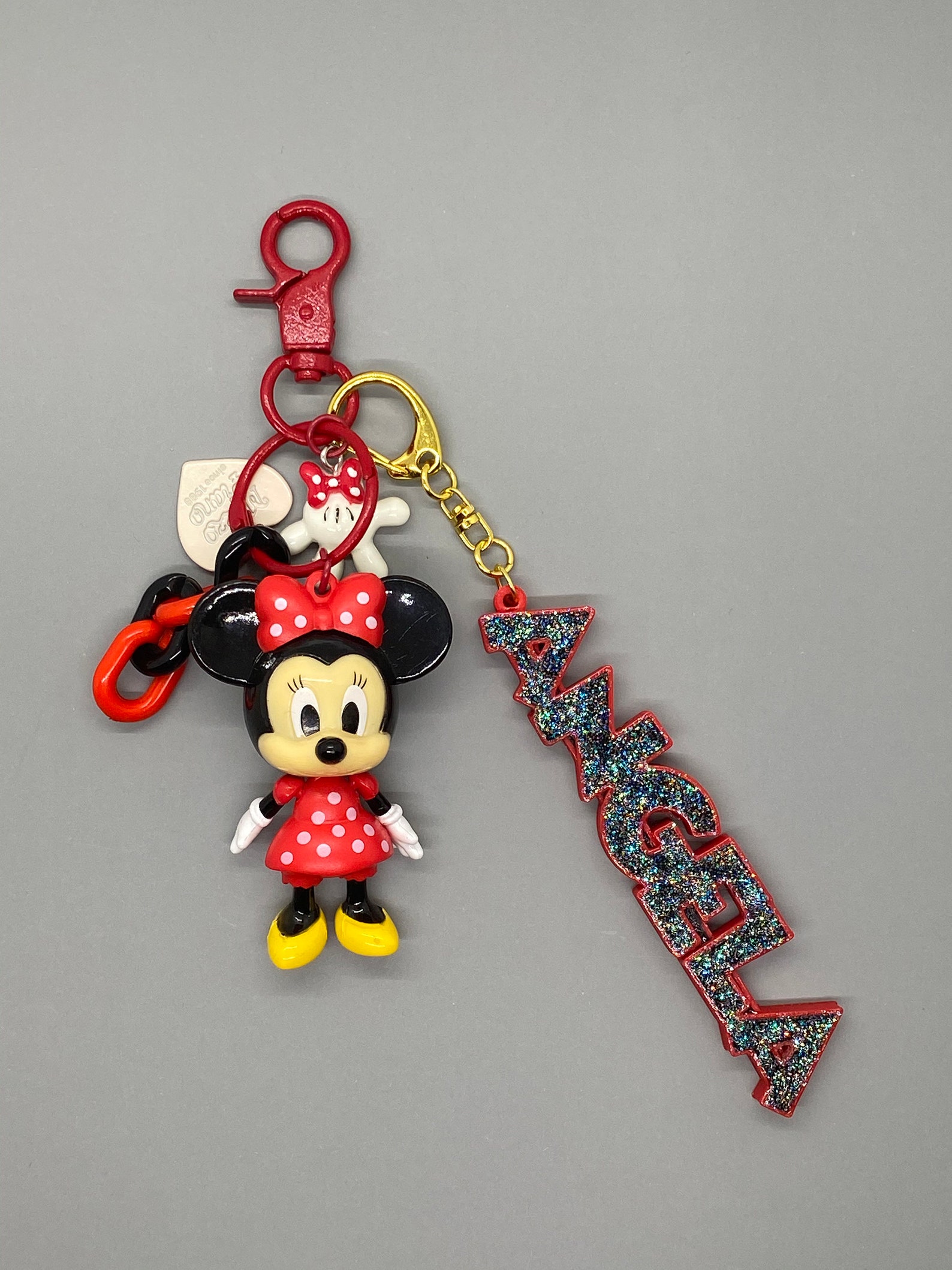 Personalized Keychain & Backpack Charm Etsy UK