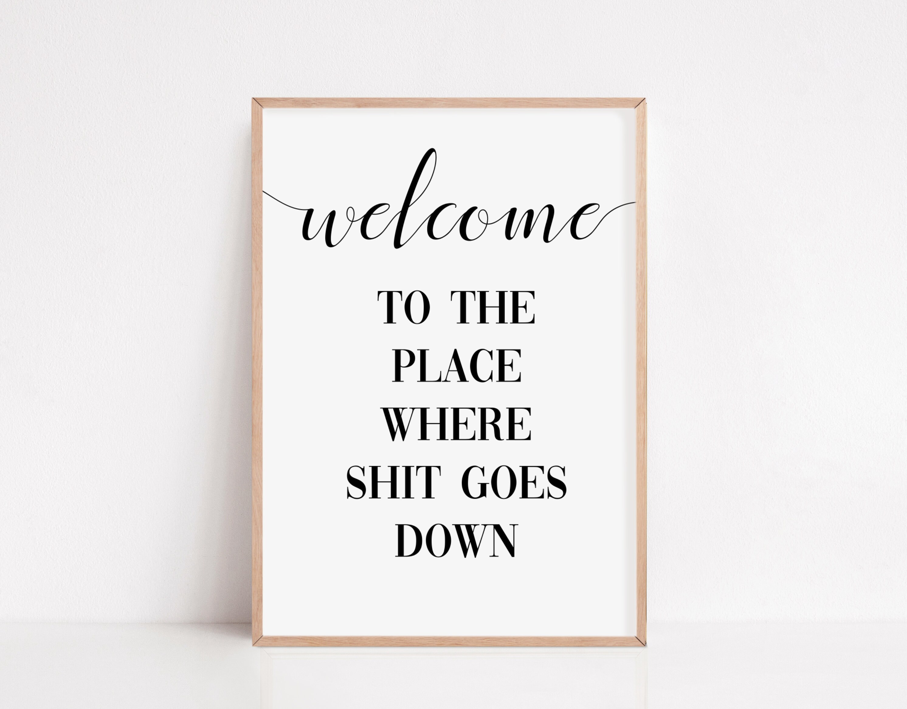 Decoración de la pared del baño arte de la pared del baño | Etsy