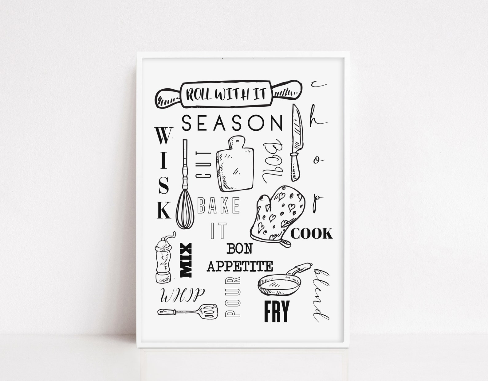 Kitchen Sign Kitchen Wall Decor Kitchen Word Art Kitchen Etsy