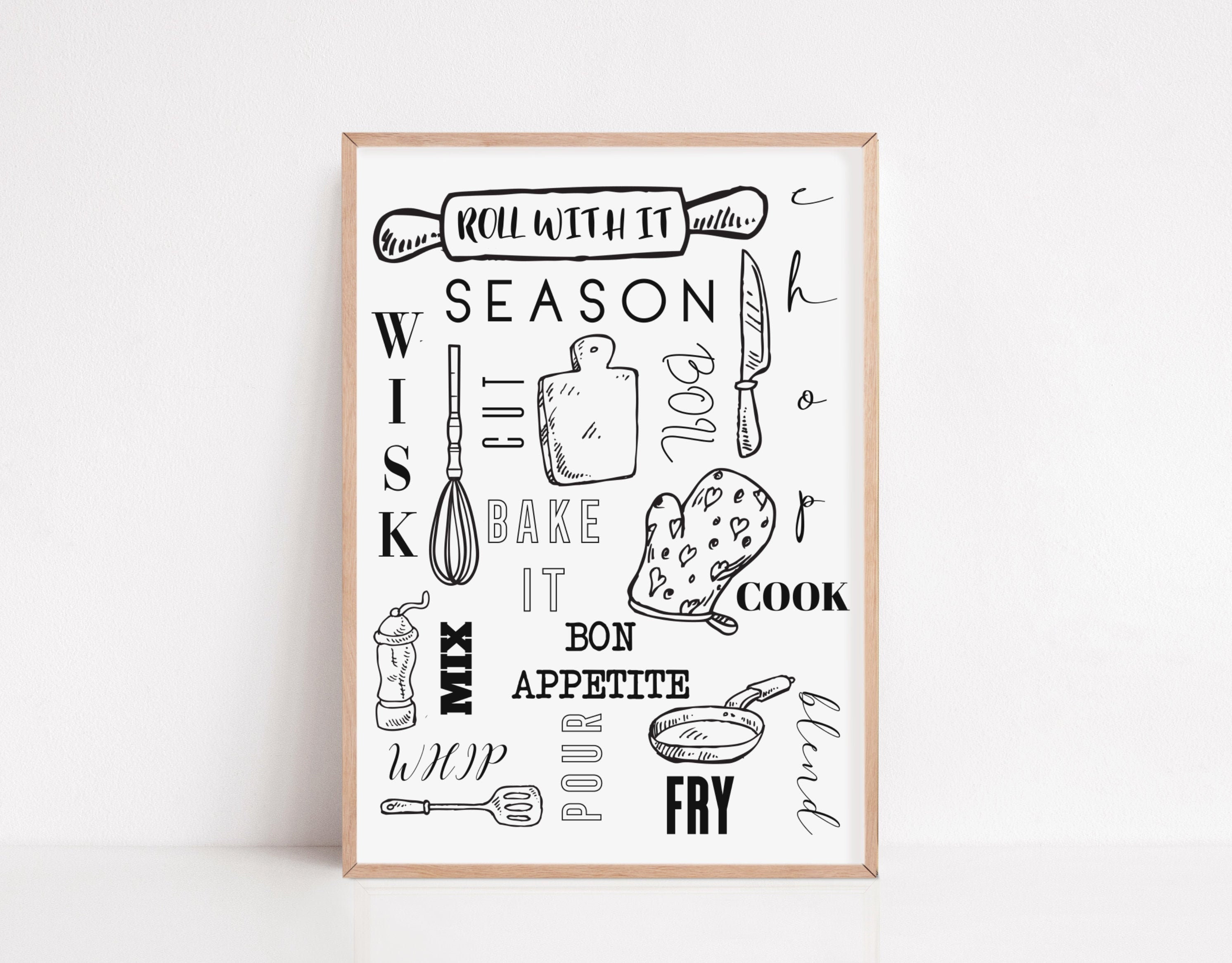 Kitchen Sign Kitchen Wall Decor Kitchen Word Art Kitchen Etsy