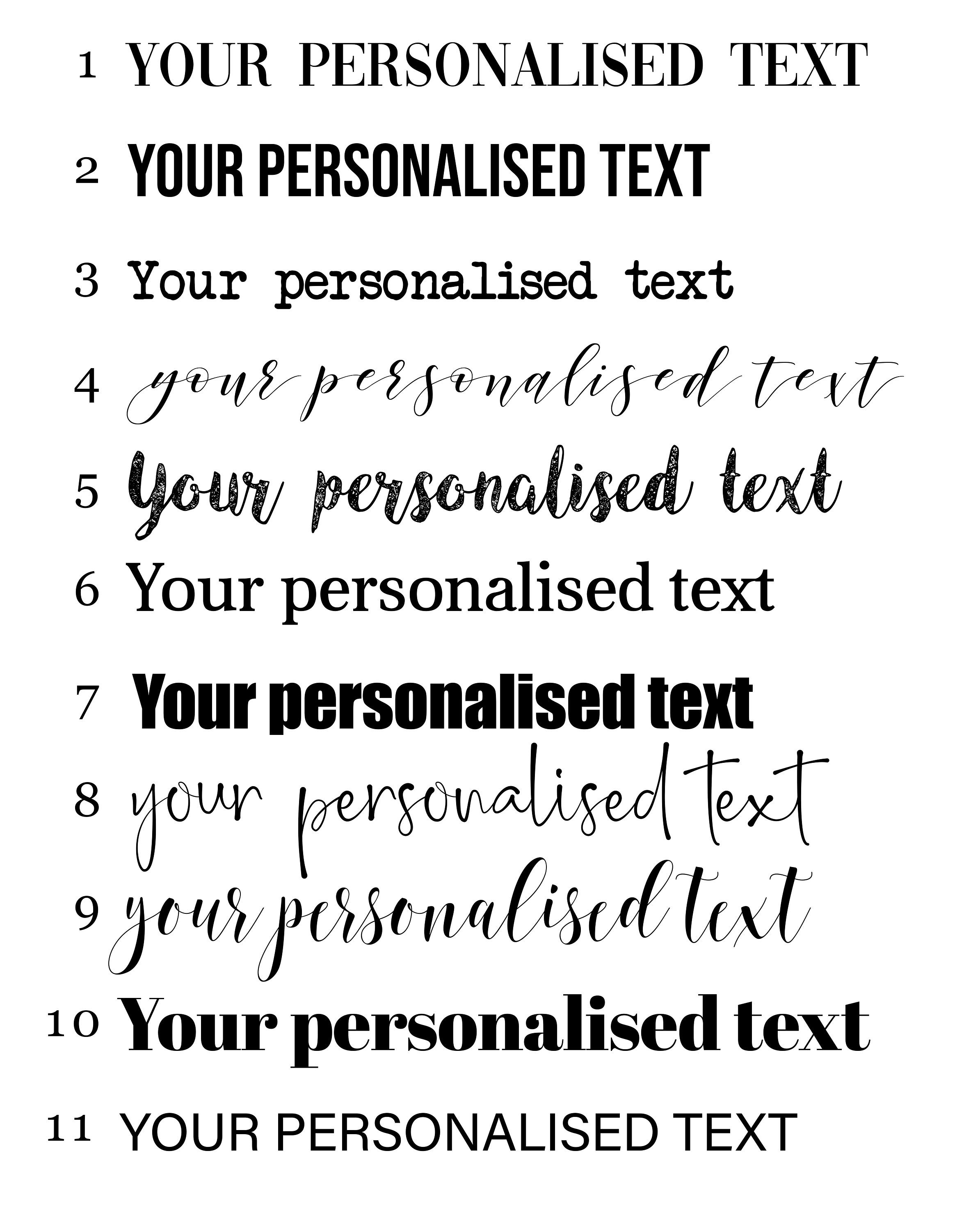 Custom Quote Print Custom Text Print Personalised Text - Etsy UK