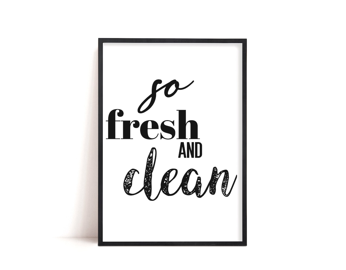 Bathroom Wall Art Quirky Bathroom Decor Powder Room Sign Etsy