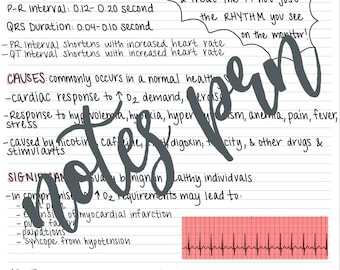 看護ノート - 洞性頻脈