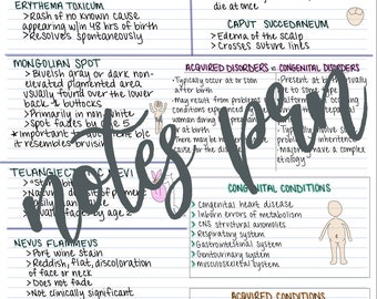 看護ノート-新生児の異常