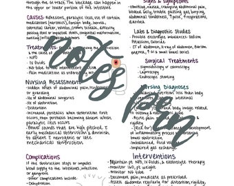 看護ノート - 小腸閉塞