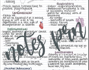 看護ノート-小児科における身体評価