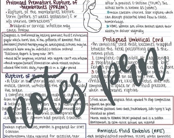 看護ノート - 産科緊急事態