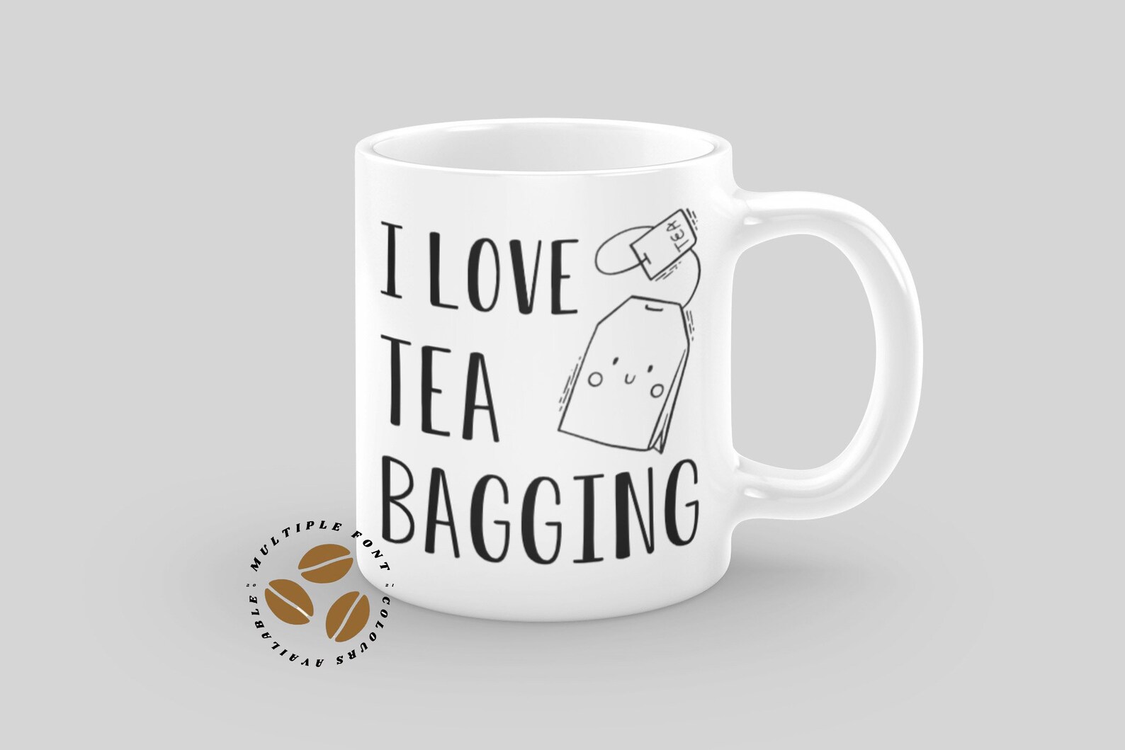 Funny mug i love tea bagging tea bagging cup funny Etsy