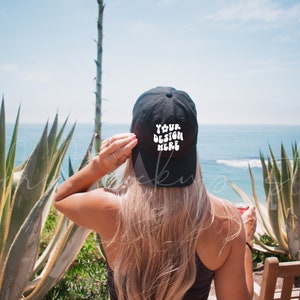Black Cap Mockup| Dad Hat Mockup| Baseball Hat Mockup| Beach Mockup