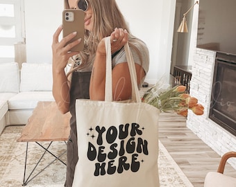 Canvas Tote Bag Mockup