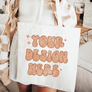 Canvas Tote Bag Mockup| Print On Demand Mockup| Tote Bag Mockup