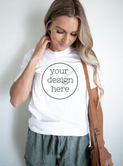 Download White Comfort Colors 1717 T-Shirt Mockup Comfort Colors | Etsy