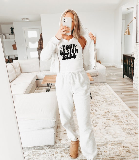 White Bella Canvas 1019 Micro Rib Racer Tank Mockup| Bella Canvas