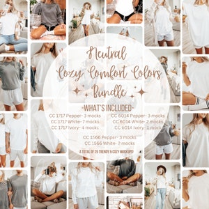 Mockup Bundle| Comfort Colors Mockup Bundle