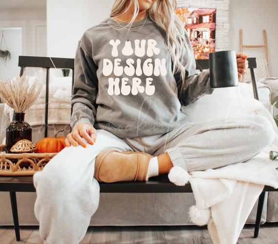 Pepper Comfort Colors 1566 Mockup| Halloween Mockup| Fall Mockup