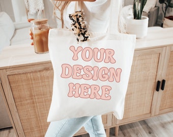 Canvas Tote Bag Mockup