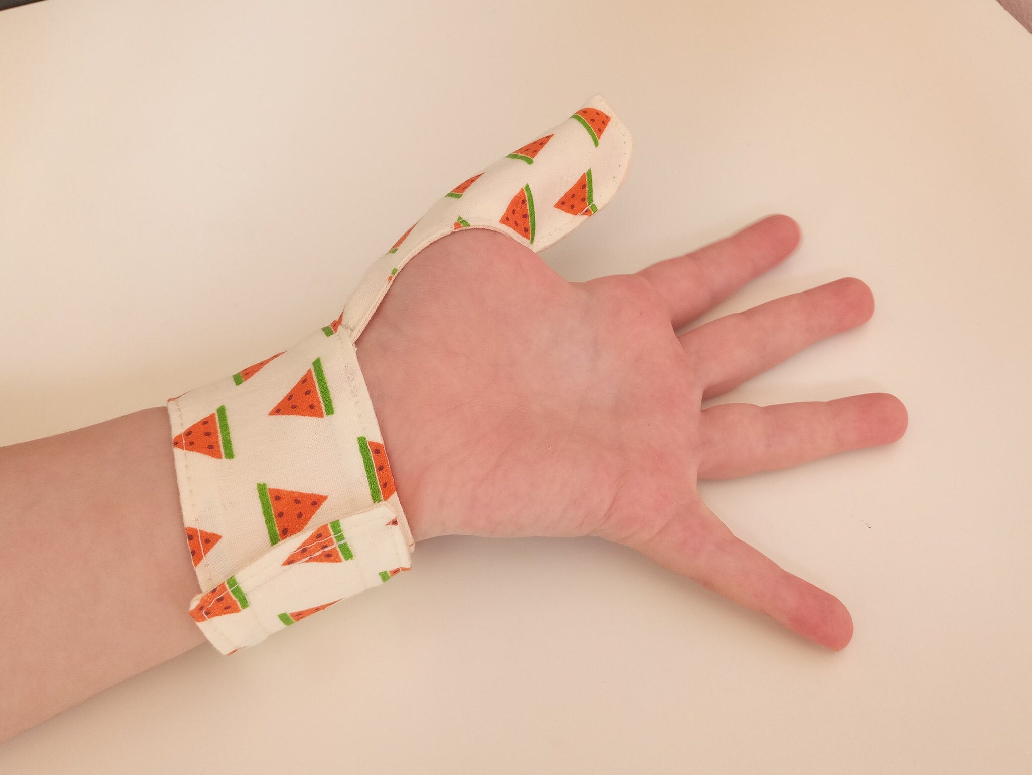 Toddler Thumb Sucking Glove Cotton Thumb Guard Thumb Sucking Etsy UK