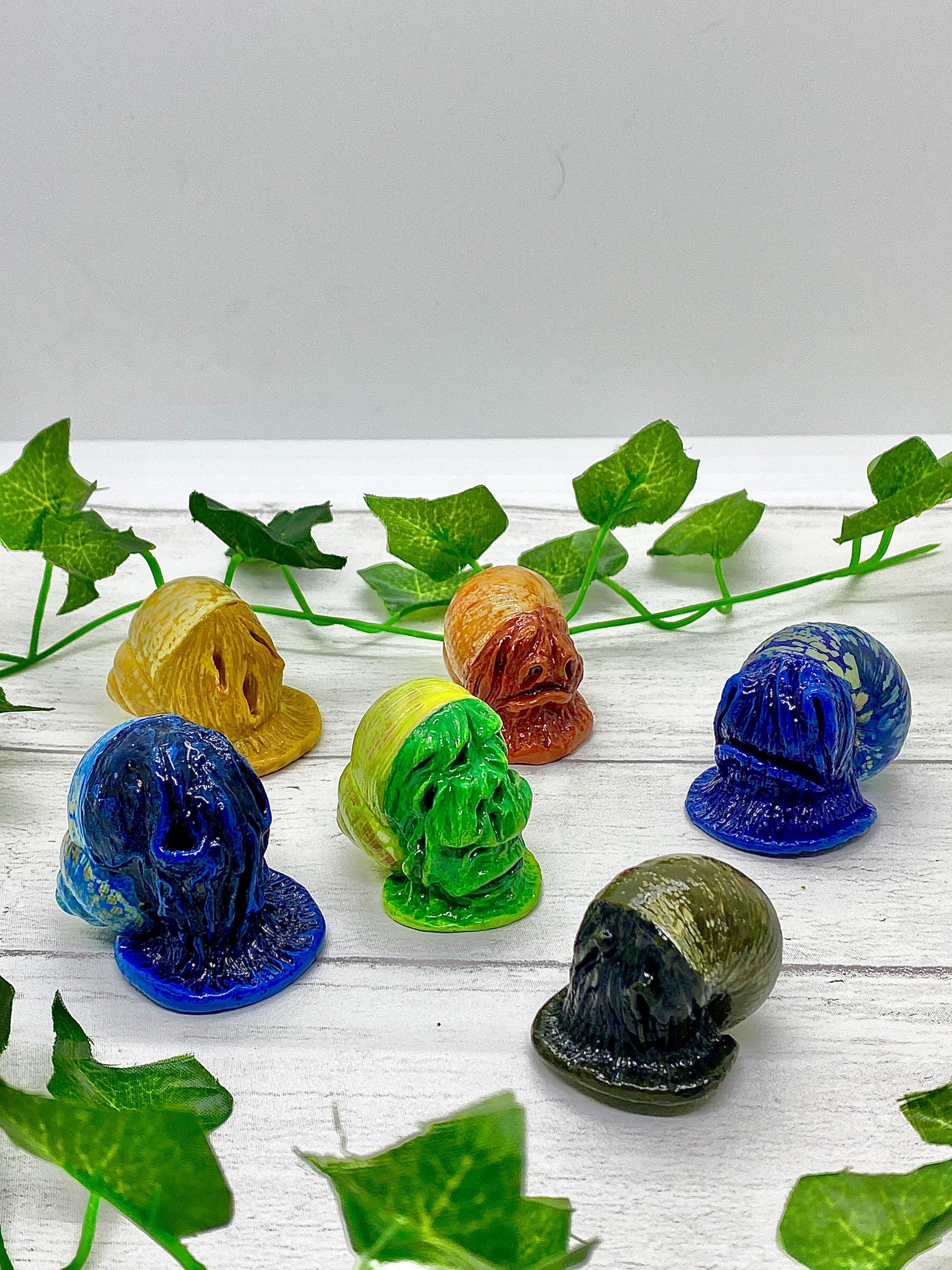 Slime Snails Snail ornament and collectibles Etsy