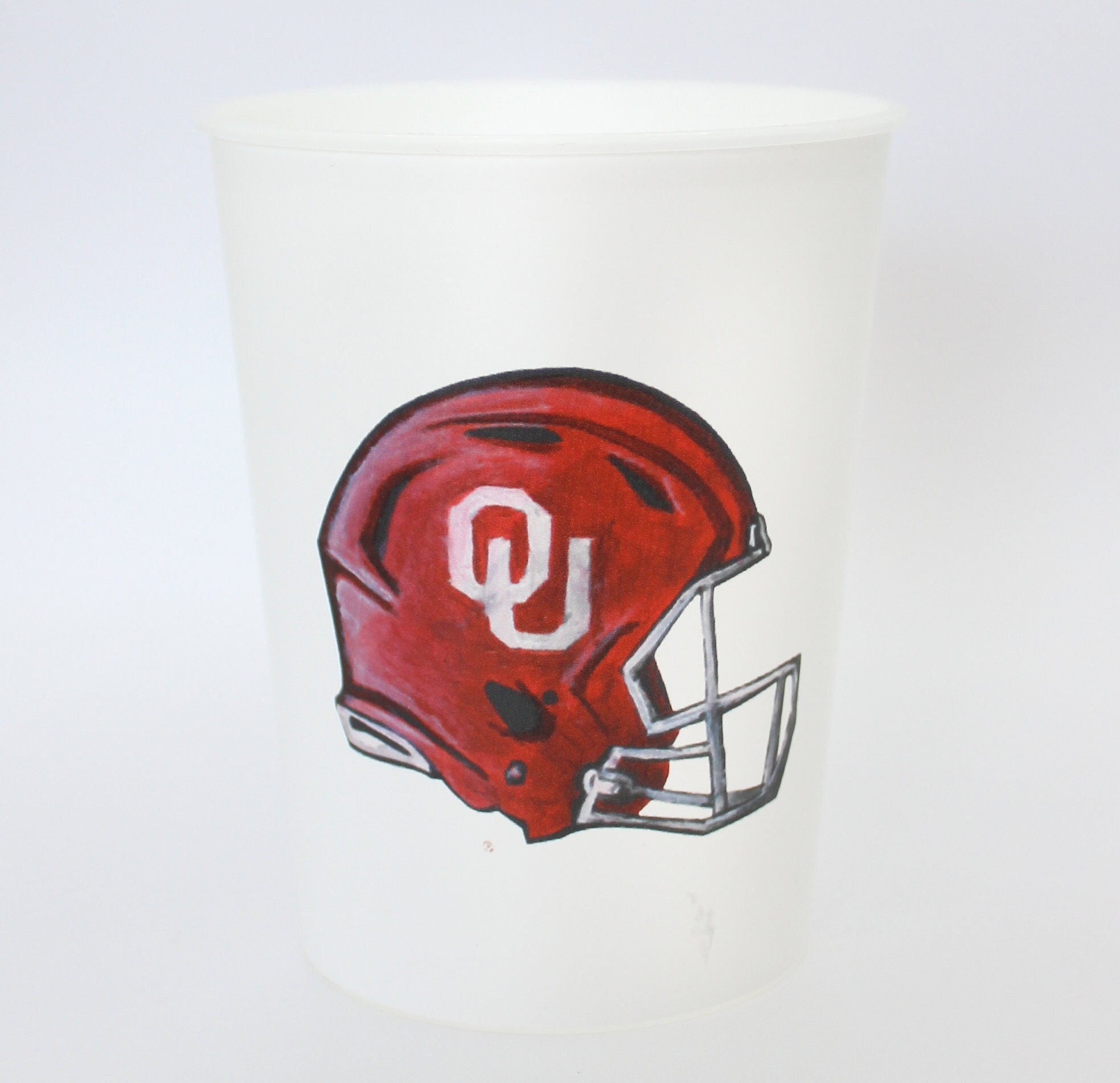 OU Football Helmet Cup Set - Etsy