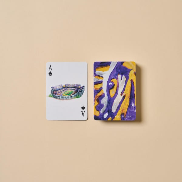 LSU Playing Cards, Graduation Gifts,  Hostess Gift