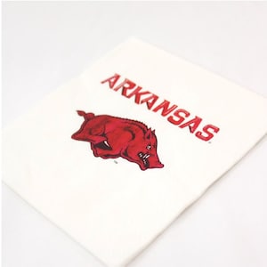 Arkansas Razorback Beverage Napkin Set