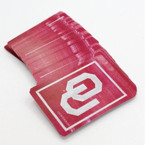 The University of Oklahoma (OU) Playing Cards