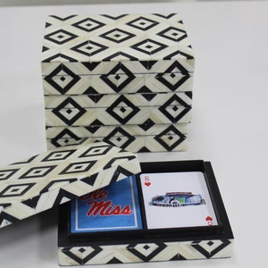 Cosmatesque Covered Playing Card Box