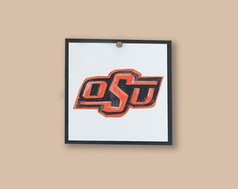 Oklahoma State (OSU) Gift Tag Set, Graduation Gift Tags