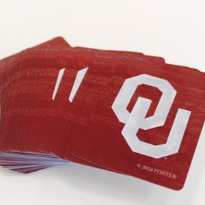 Naipes de la Universidad de Oklahoma (OU) imagen 2
