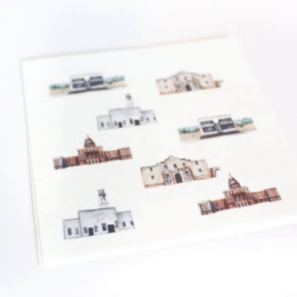 Texas Icons Napkin Set