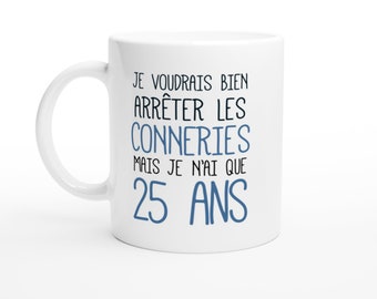 45e Mug Anniversaire Etsy