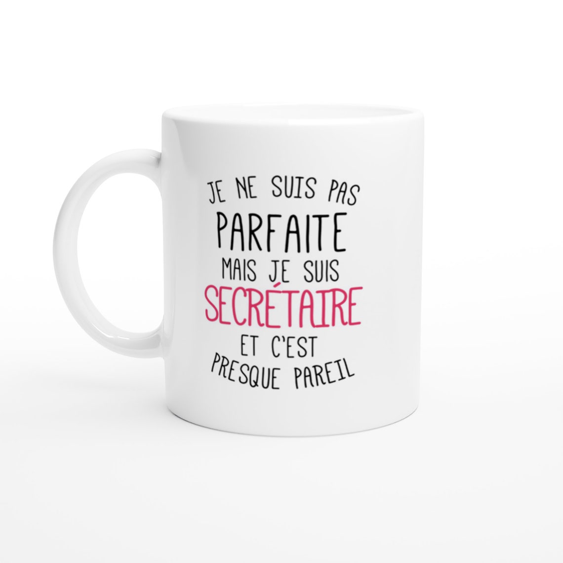Mug secrétaire pour femme cadeau humour départ collègue - Etsy France