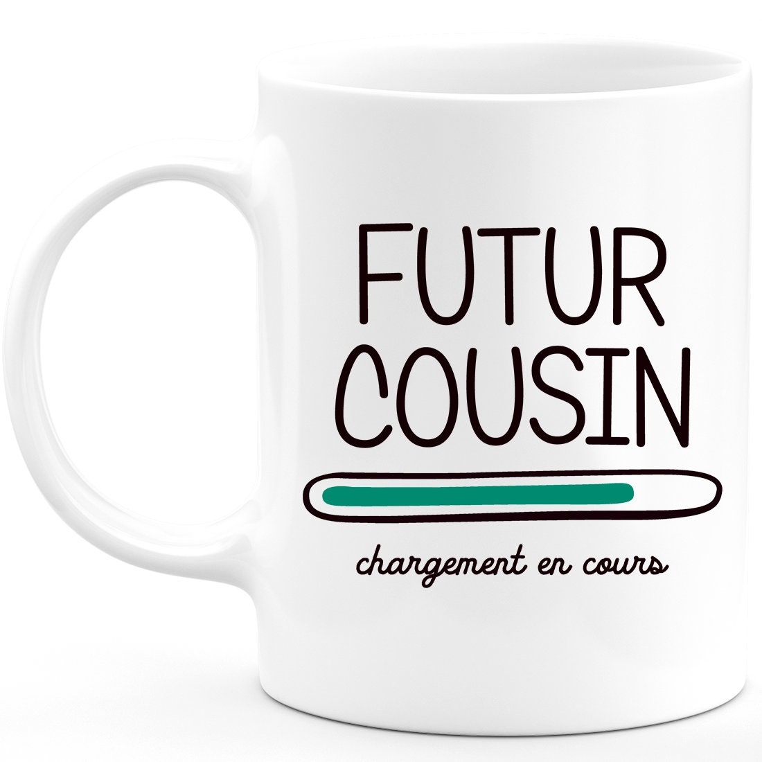 Mug futur cousin 2022 Veuillez Patienter - Tasse Originale Annonce Grossesse Naissance Enfant idée Cadeau Annonce bébé fille garçon