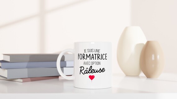 Cadeau Pour Patron Mug Chef Quotedazur - 'Je Ne Suis Pas Parfaite Mais Je Suis Chef' - Cadeau Humour Cuisine Tasse Burne Out